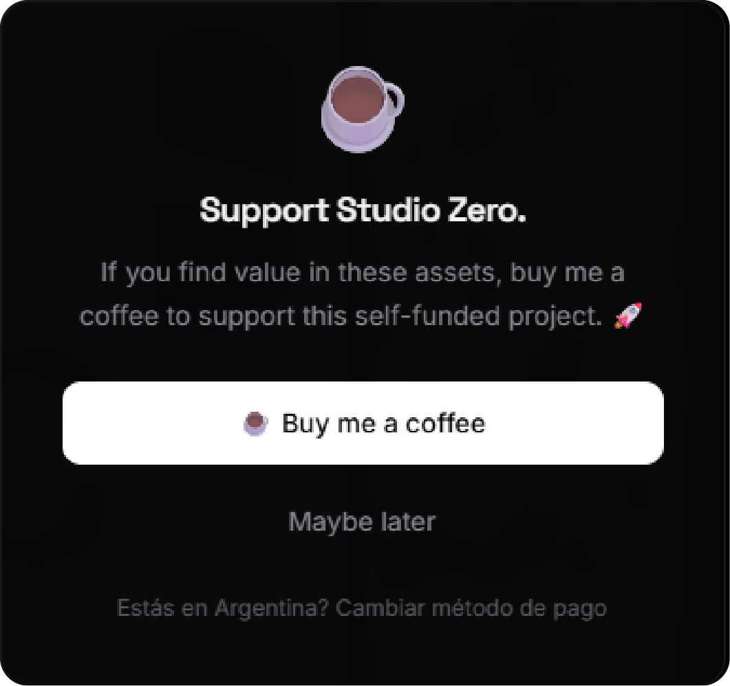 Argentina Donation Prompt