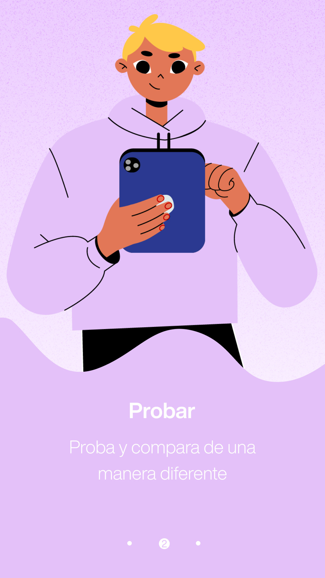 Onboarding — Test & Compare